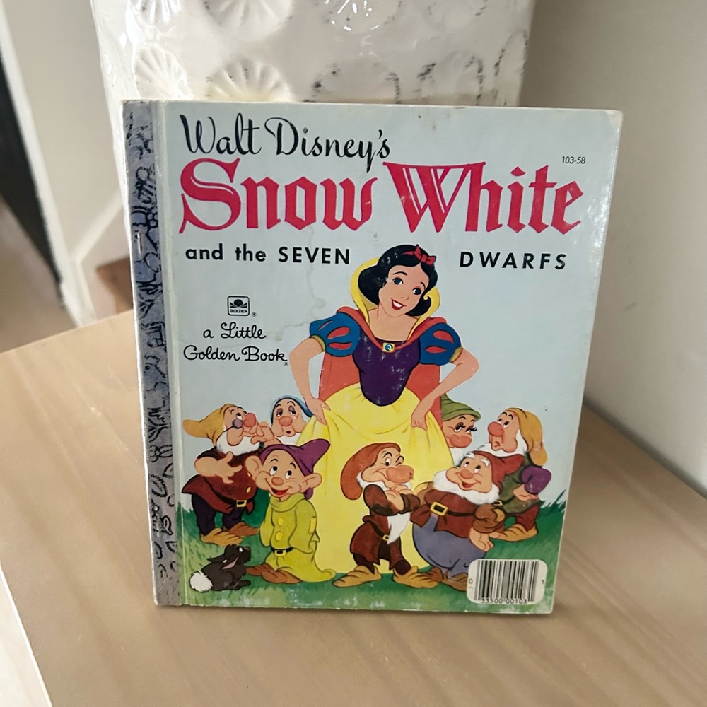 Vintage 1948 Snow White and the Seven Dwarfs Little Golden Book